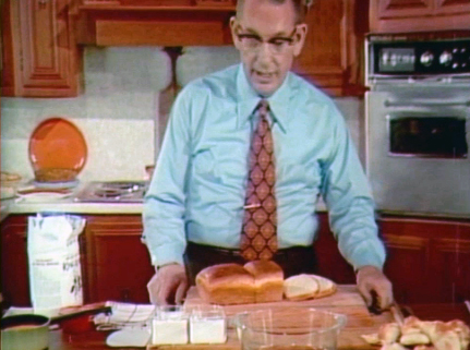 Bert Porter Baking Bread