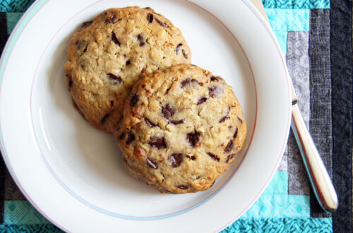 Thick, Bakery-Style Chocolate Chip Cookies