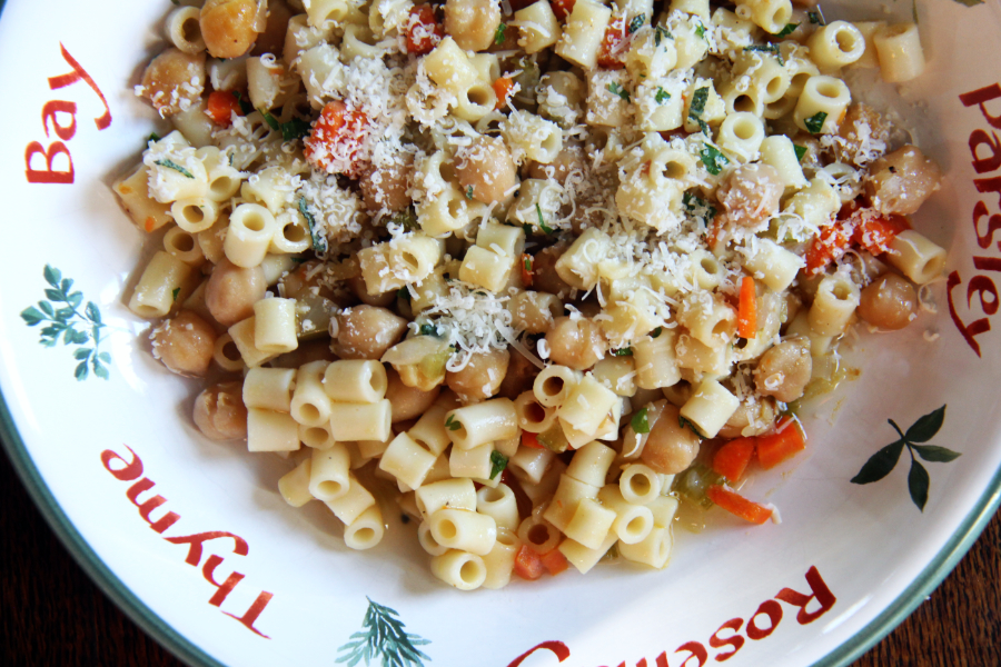 Pasta with Chickpeas