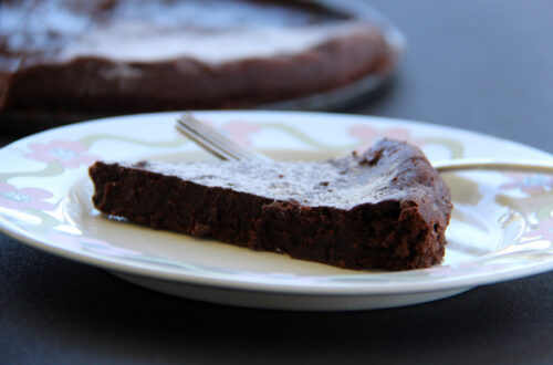Easy Flourless Chocolate Cake
